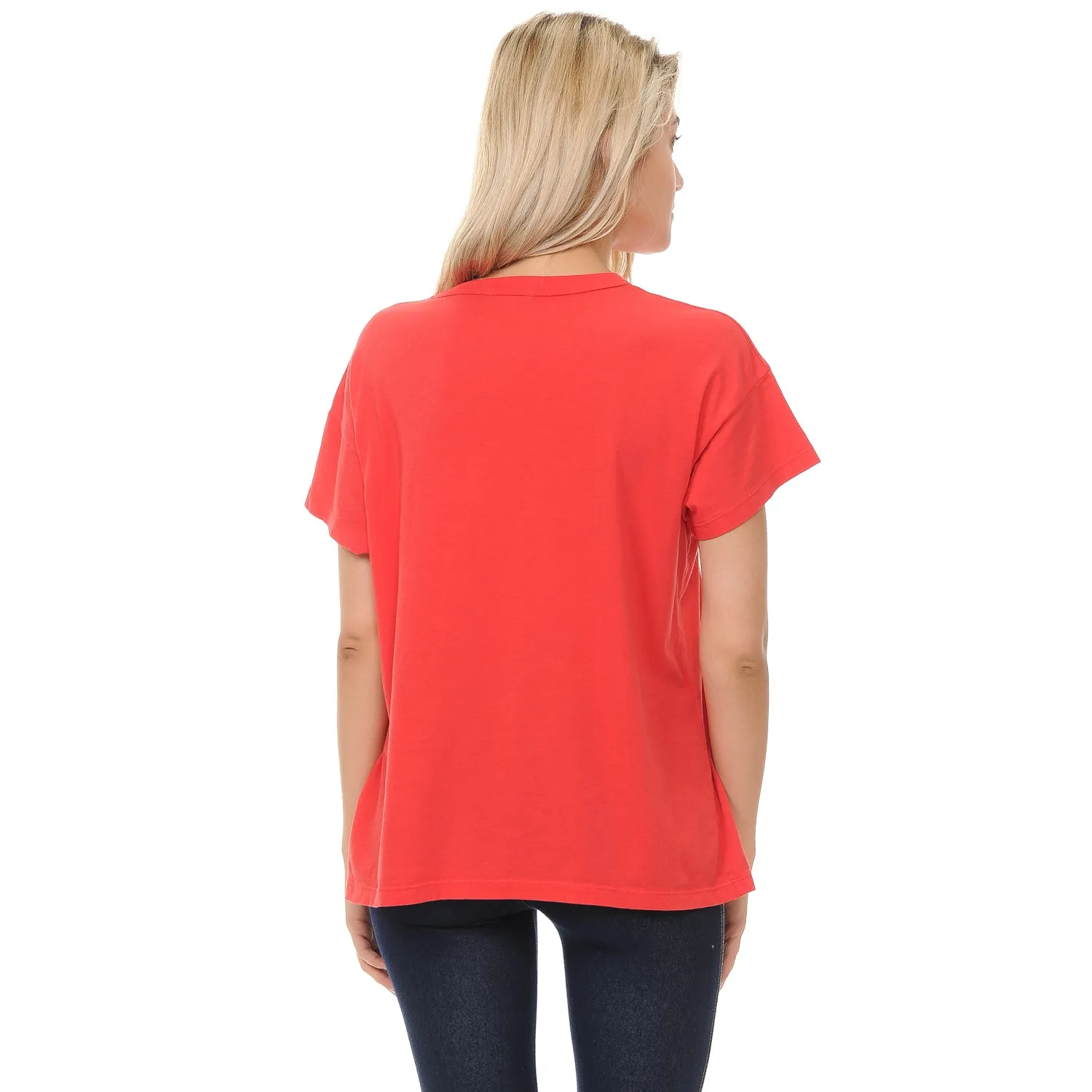 Relaxed Fit Crew Neck T-Shirt