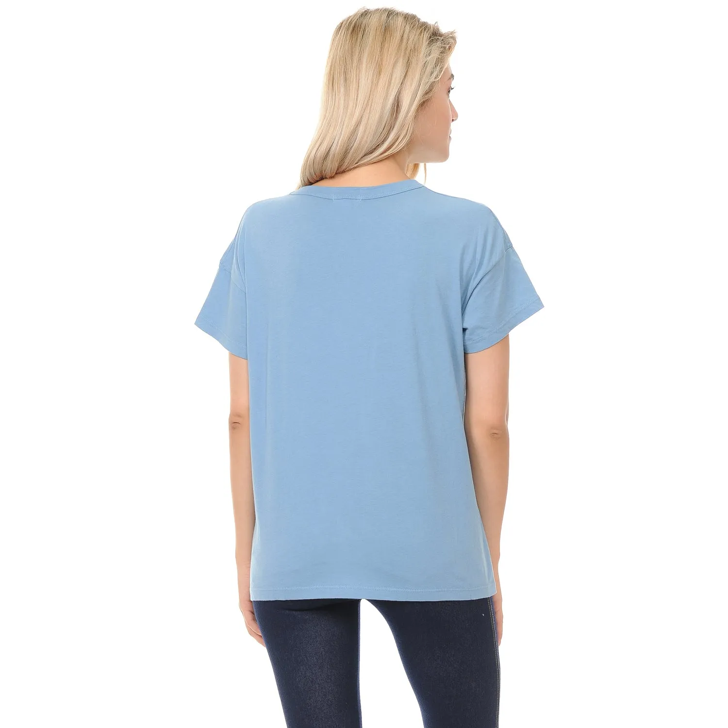 Relaxed Fit Crew Neck T-Shirt