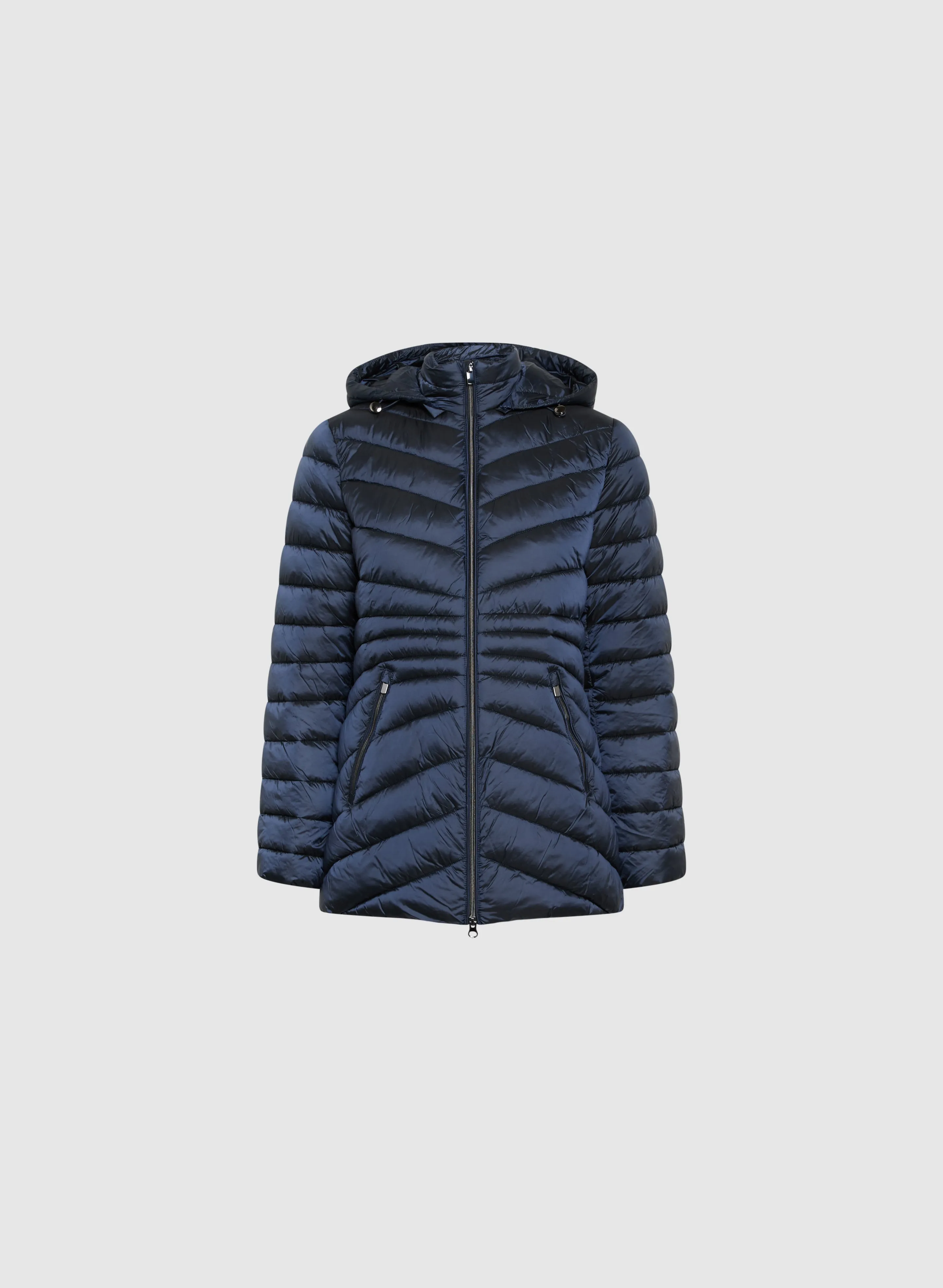 Removable Hood Puffer Coat