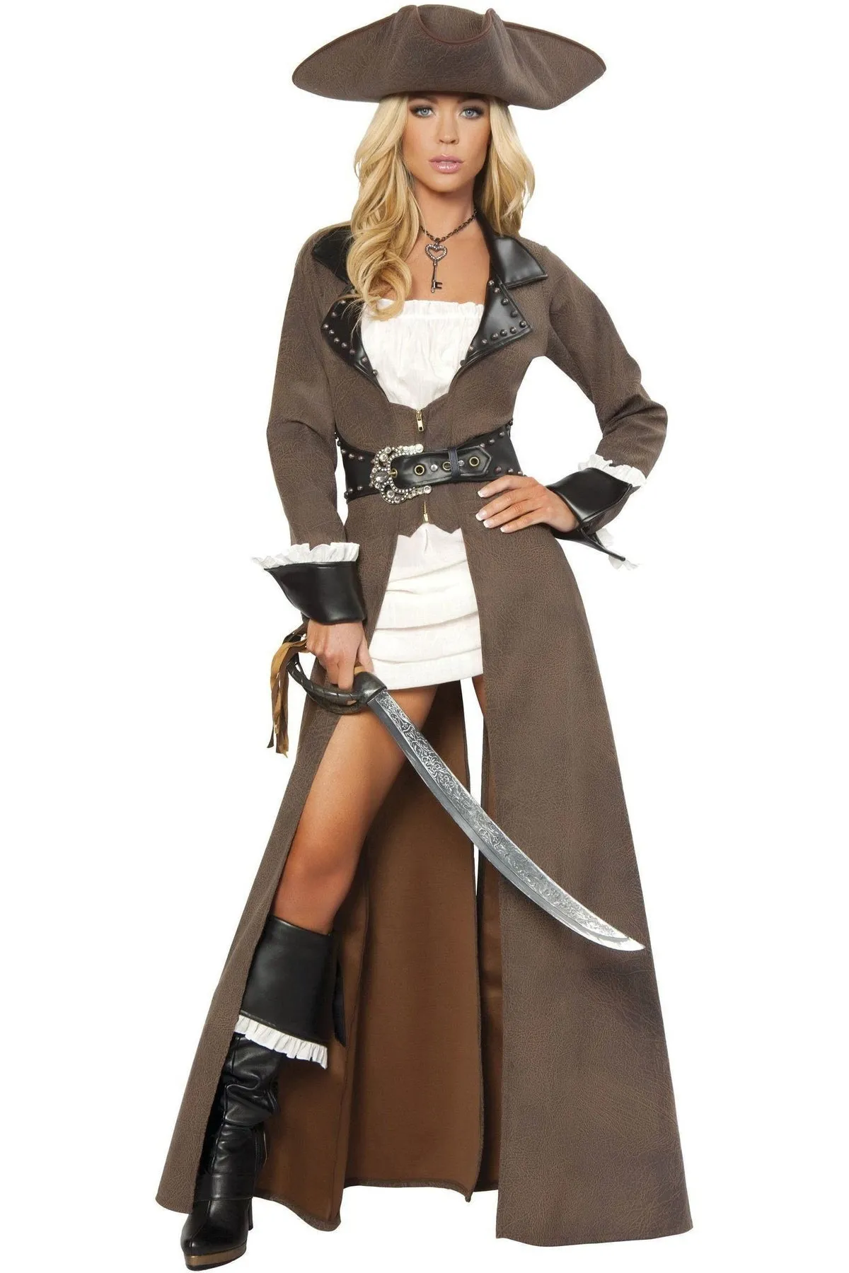 Roma Deluxe Pirate Captain Costume