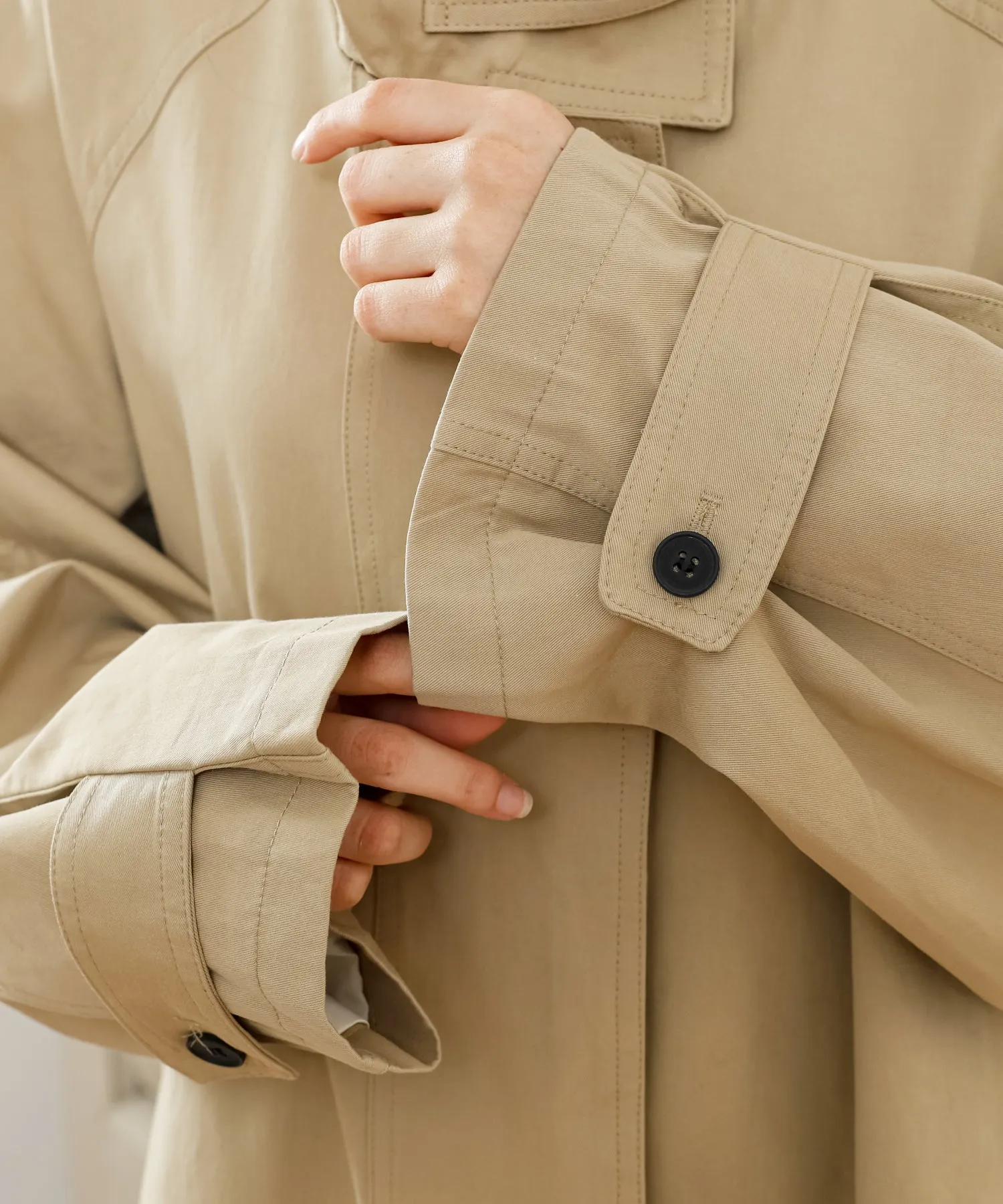 short trench coat