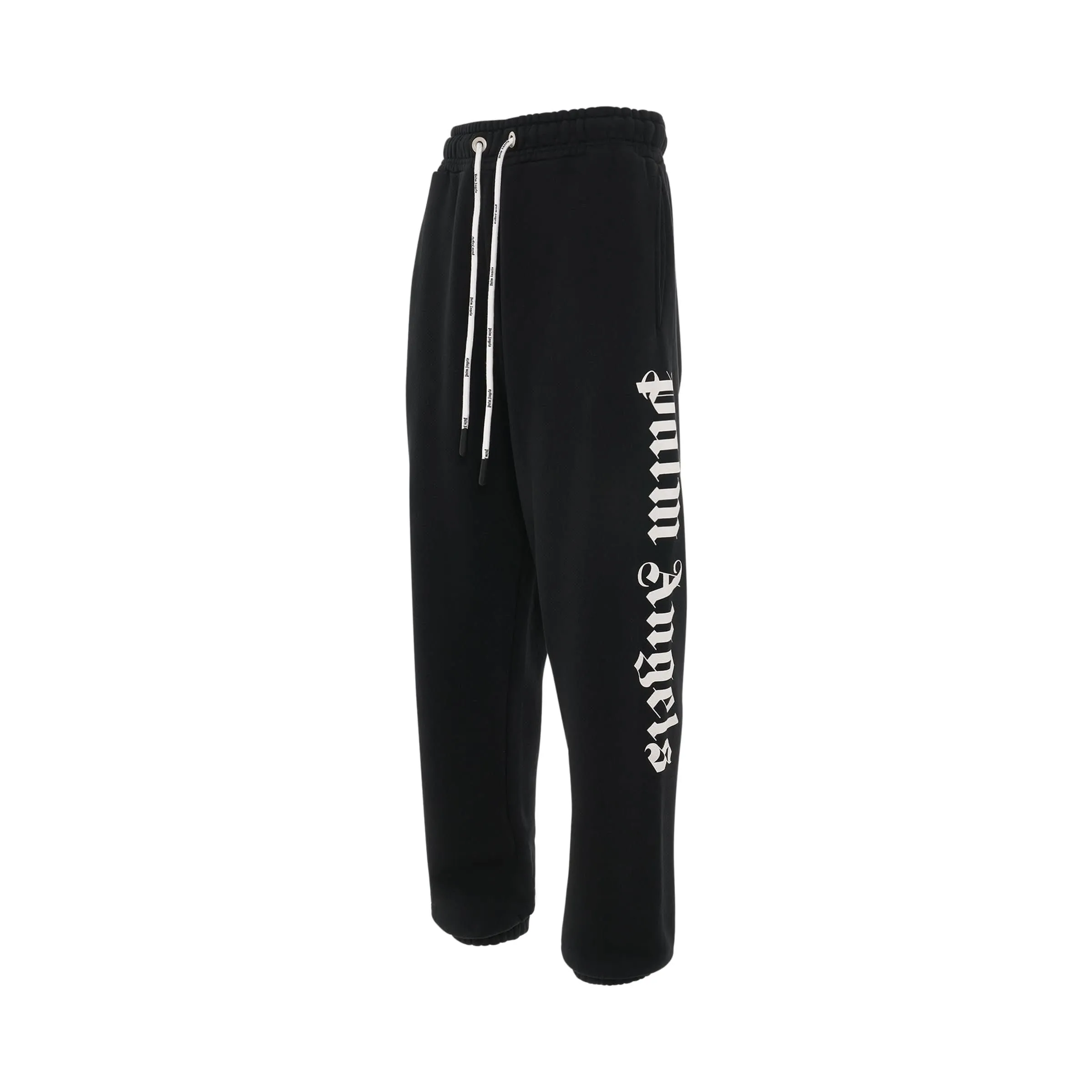 Side Logo Sweatpant in Black/White