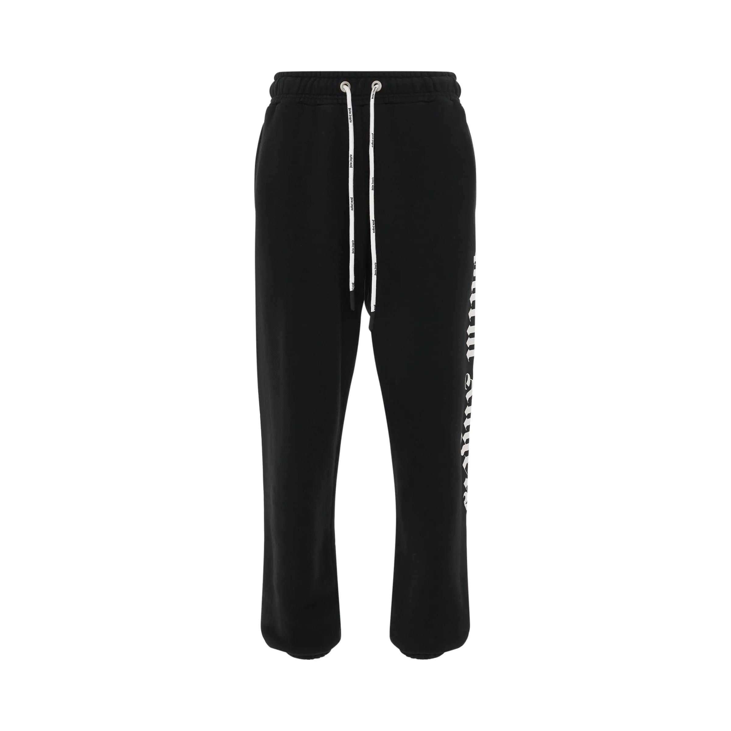 Side Logo Sweatpant in Black/White