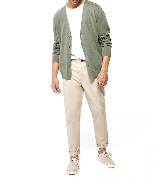 Slim Chino Trousers Beige