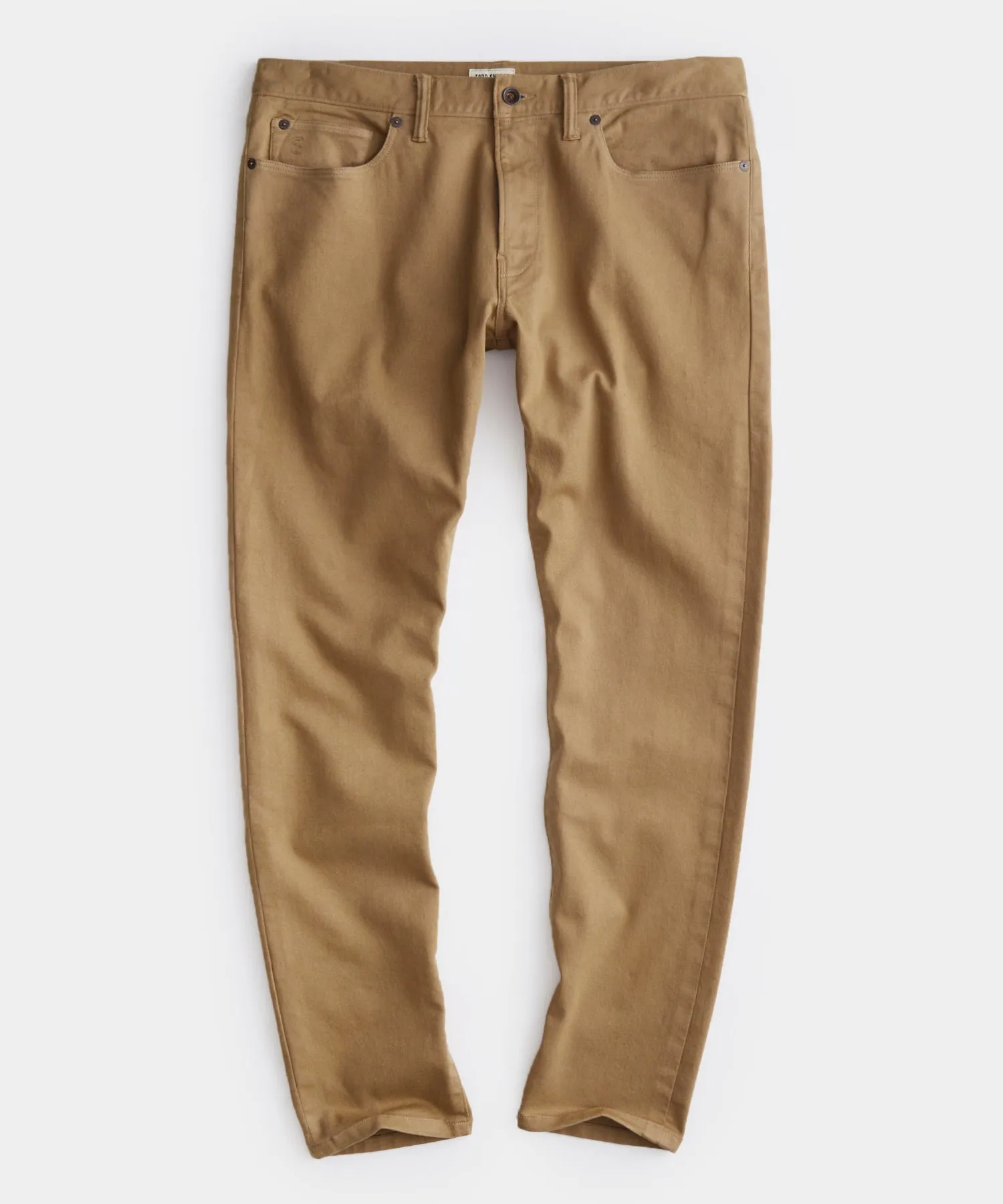 Slim Fit 5-Pocket Chino in Dark Wheat