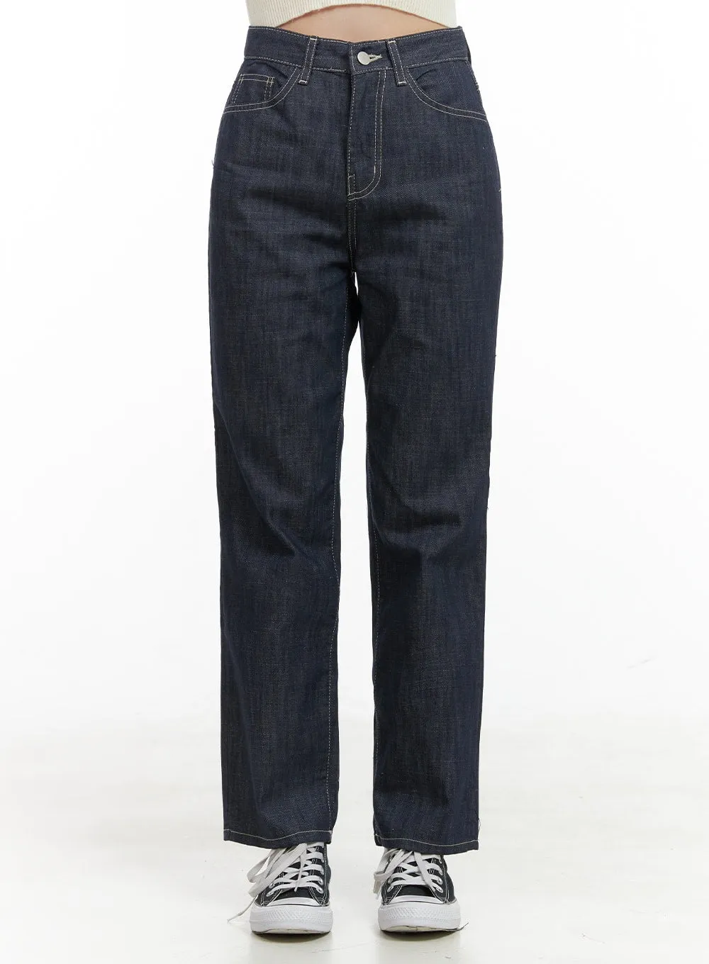 Slim Straight Leg Jeans OG416