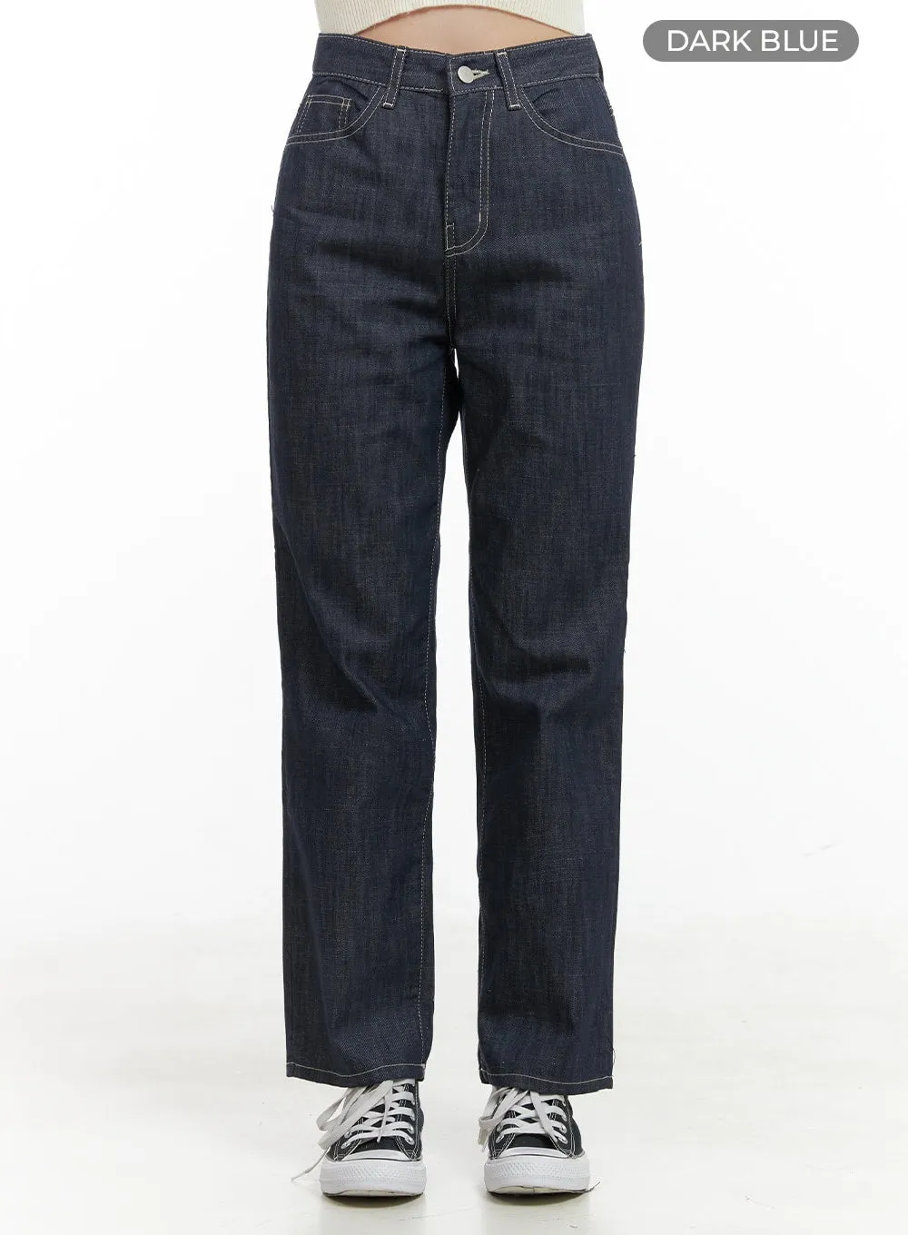 Slim Straight Leg Jeans OG416