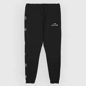 SOORUZ Sweatpants SESSION Men מכנסי כותנה ארוכים בצבע שחור