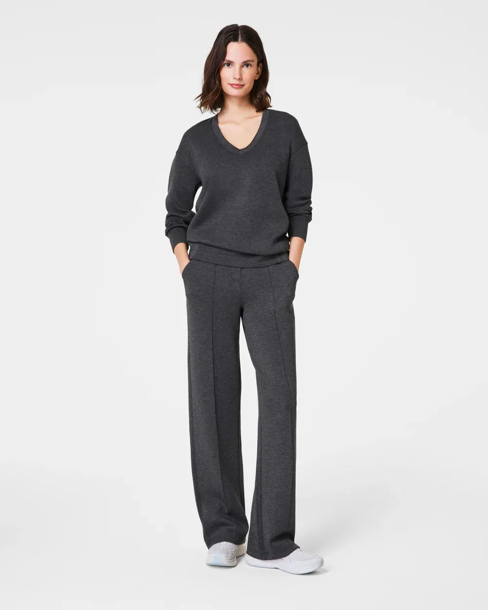 SPANX - AIRESSENTIALS BRUSHED STRAIGHT LEG PANT