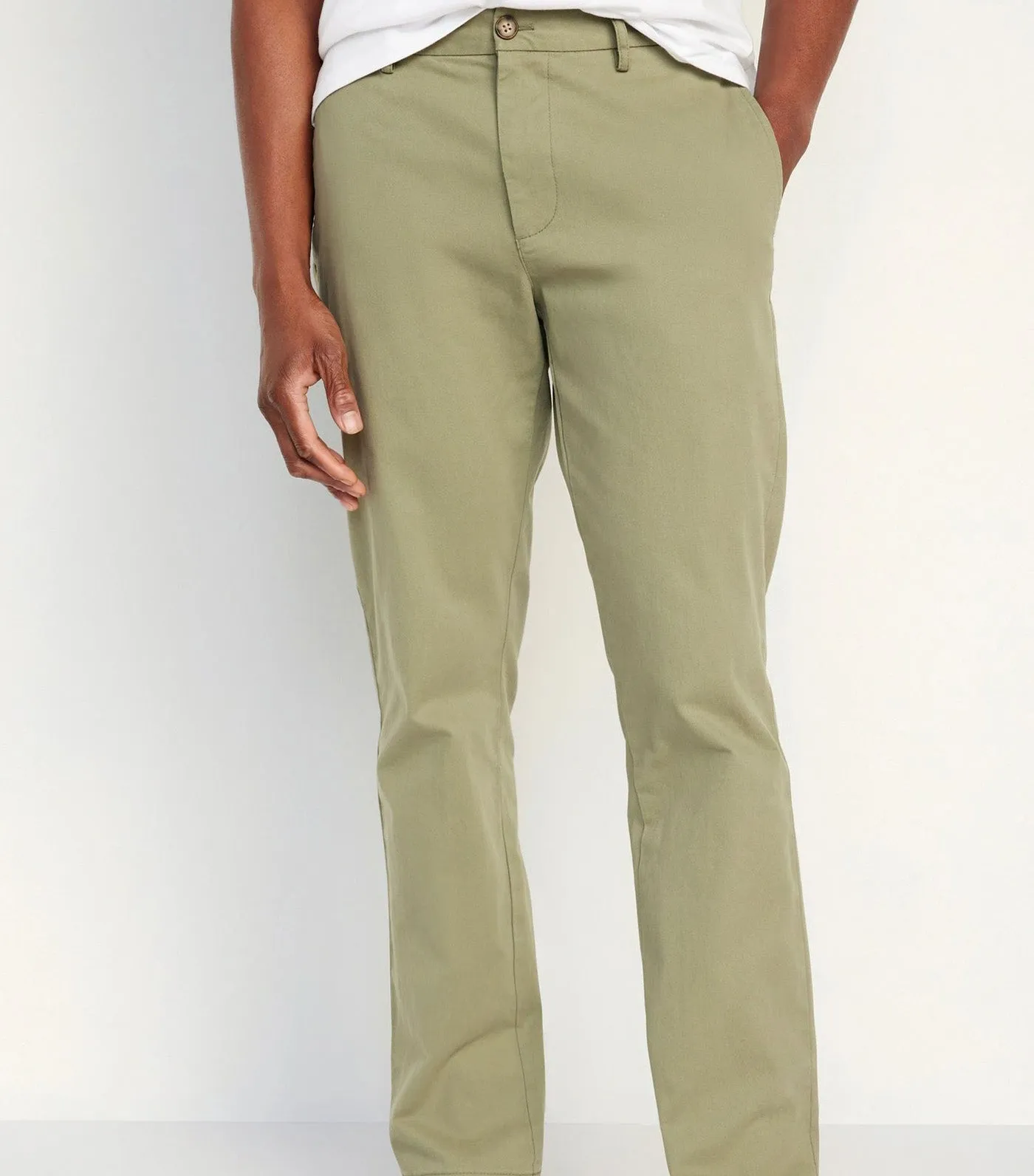 Straight Built-In Flex Rotation Chino Pants for Men Simply Sage