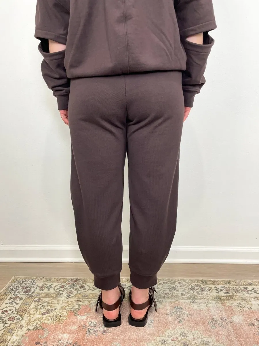 Sweatshirt Program Calder Sweatpant(Long) in Brown