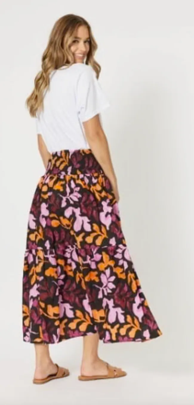 Tara Print Skirt