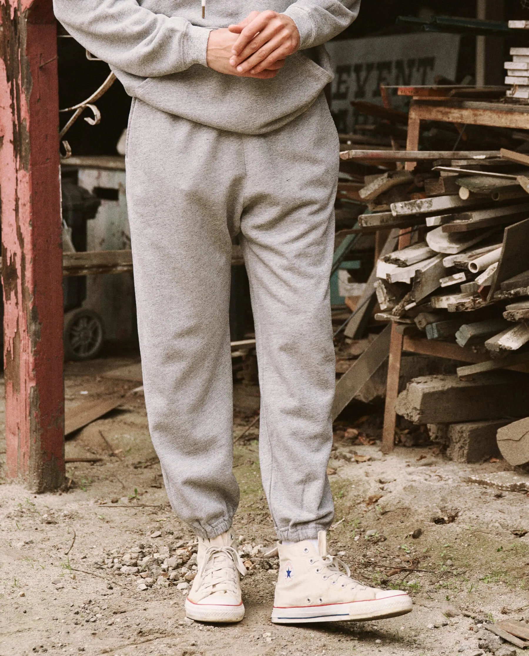 The Men's Stadium Sweatpant. -- Varsity Grey