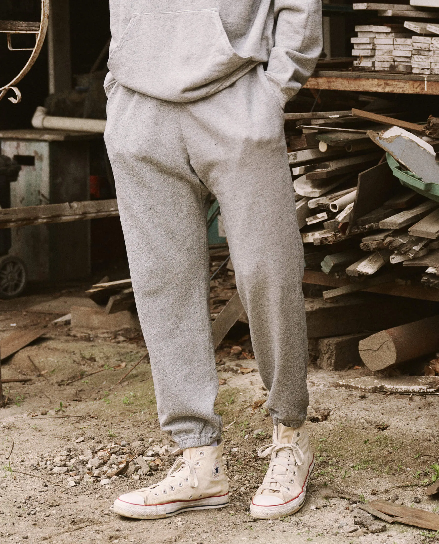 The Men's Stadium Sweatpant. -- Varsity Grey