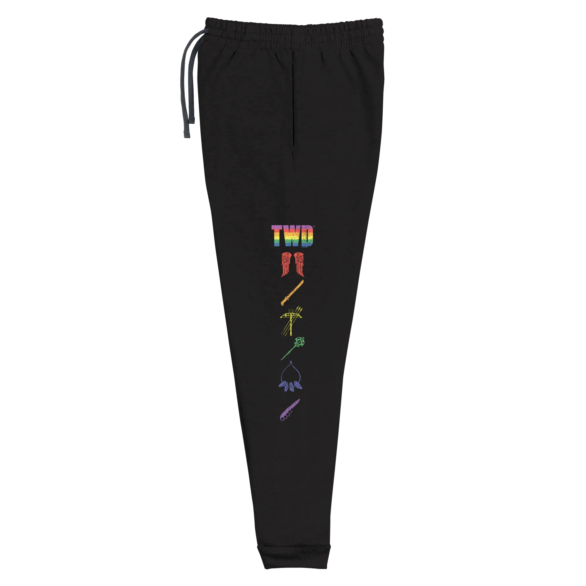 The Walking Dead Pride Icons Stack Adult Fleece Joggers