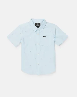 Toddler Boys Bankstone Short Sleeve Shirt - Light Blue