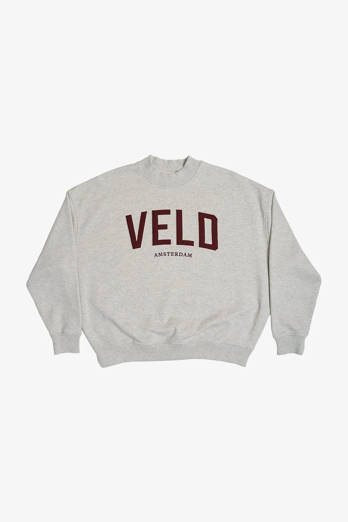 Veld Varsity Sweat Set Heather Grey