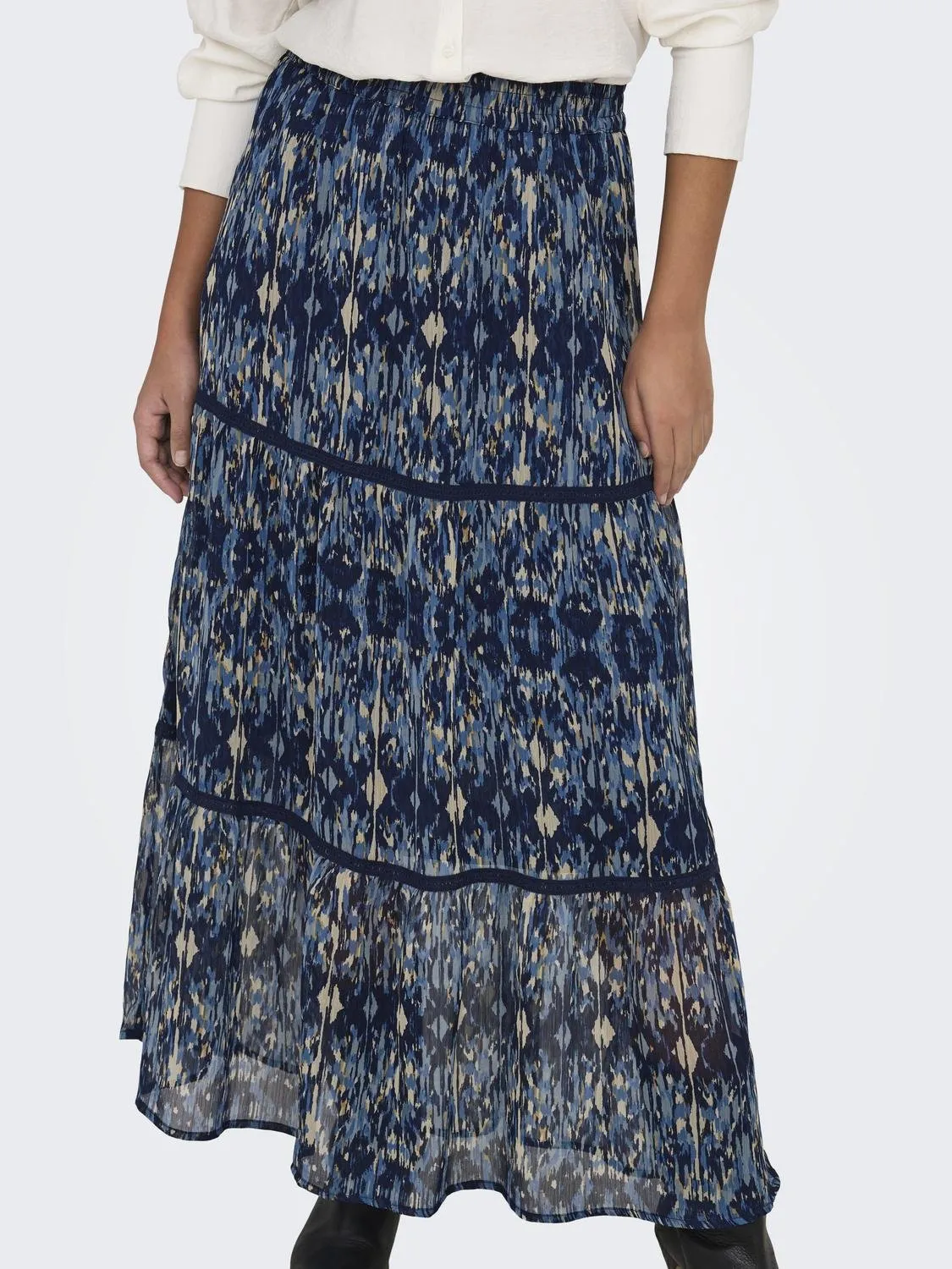 Viva Life Maxi Skirt - Forever Blue