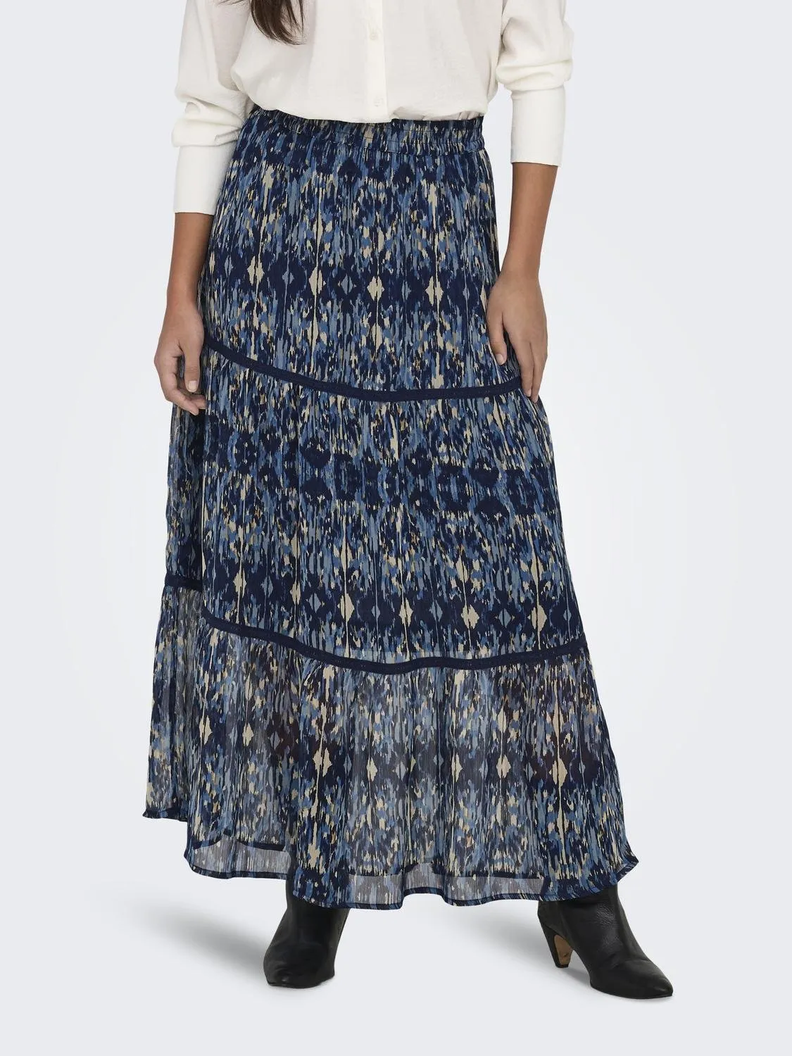 Viva Life Maxi Skirt - Forever Blue