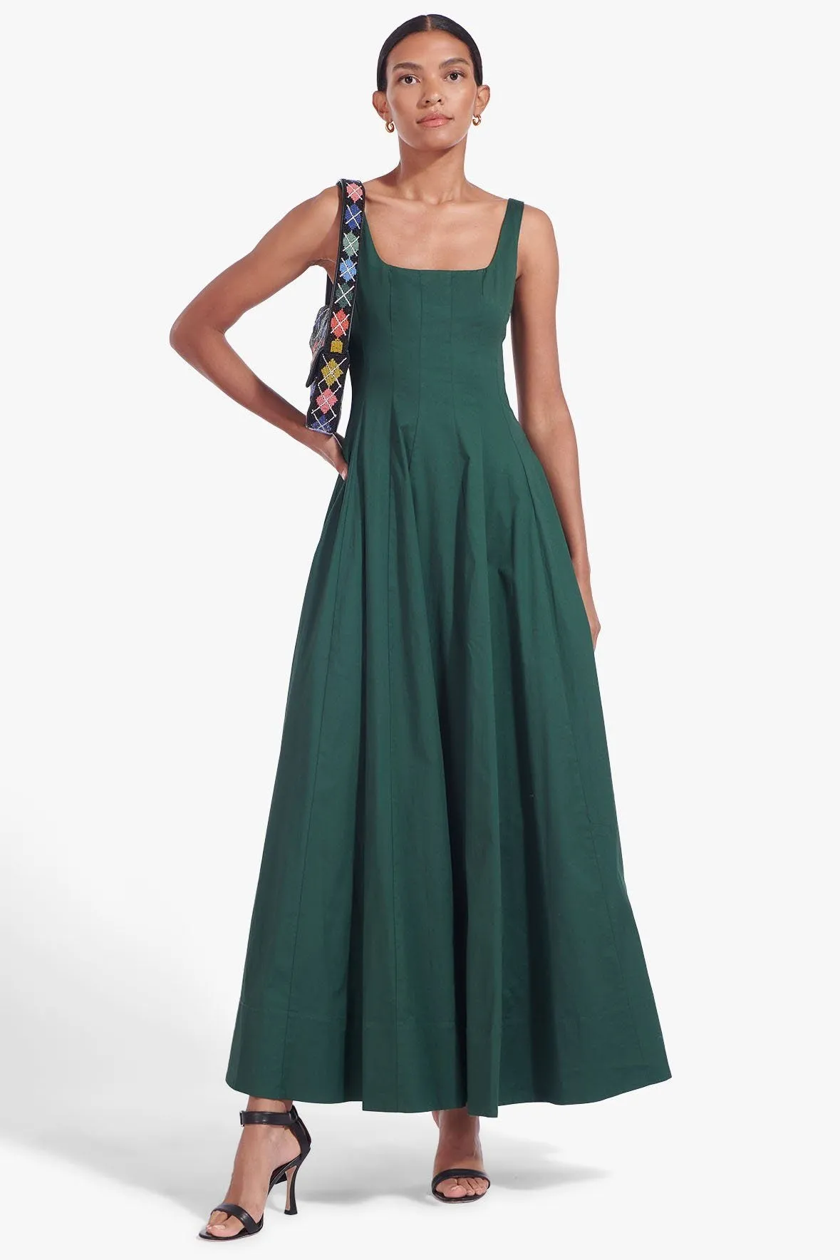 WELLS MAXI DRESS | CYPRESS