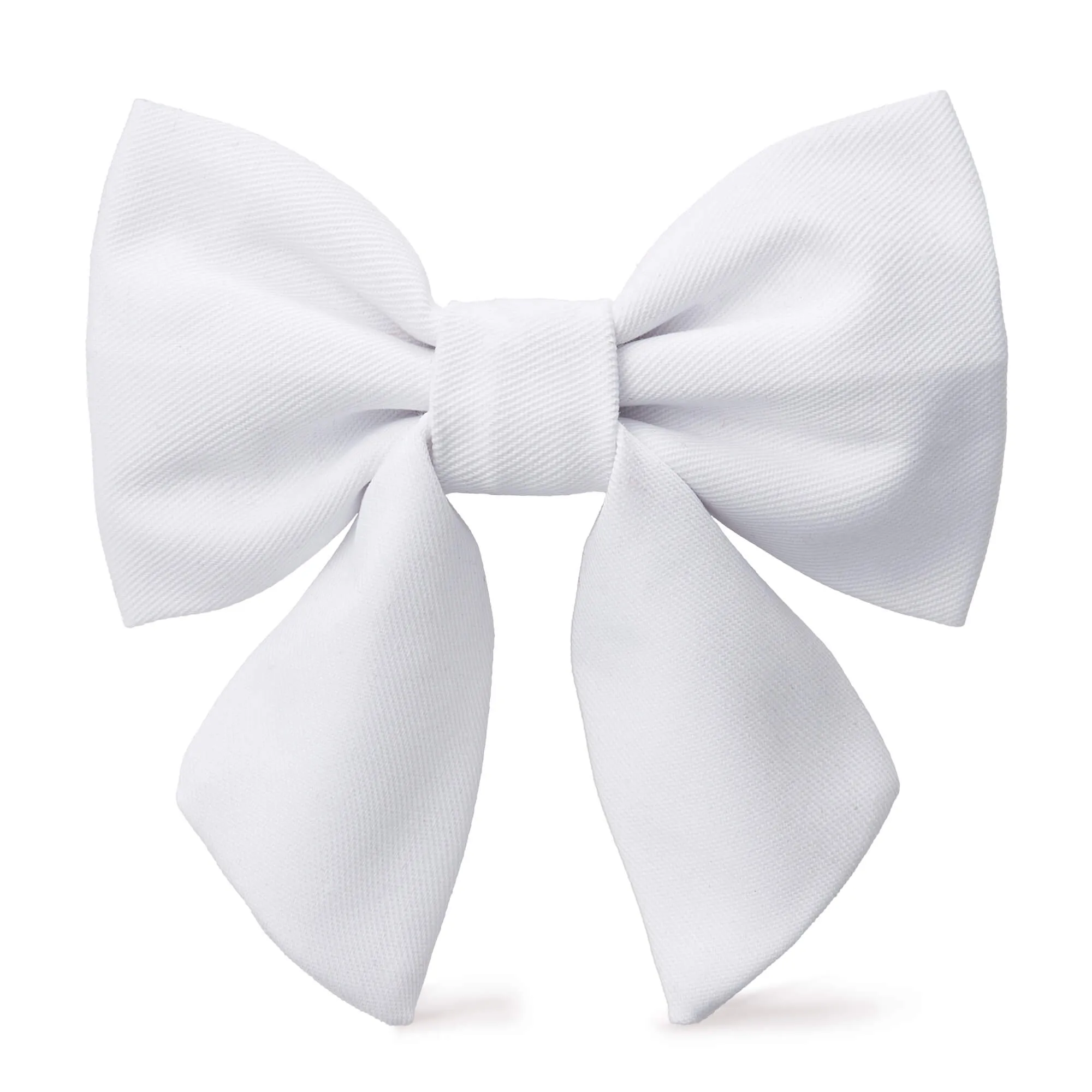 White Lady Dog Bow