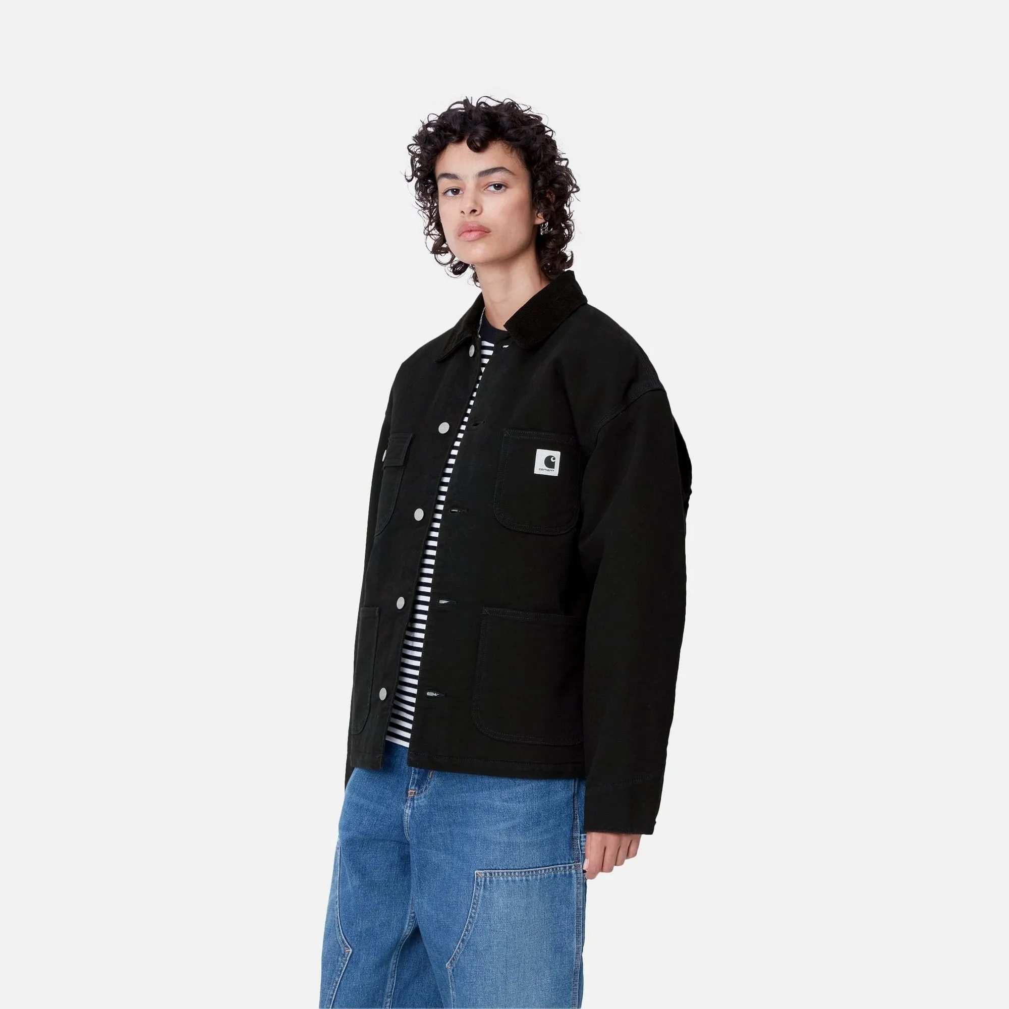 Women's OG Michigan Chore Coat (Winter) | Black / Black