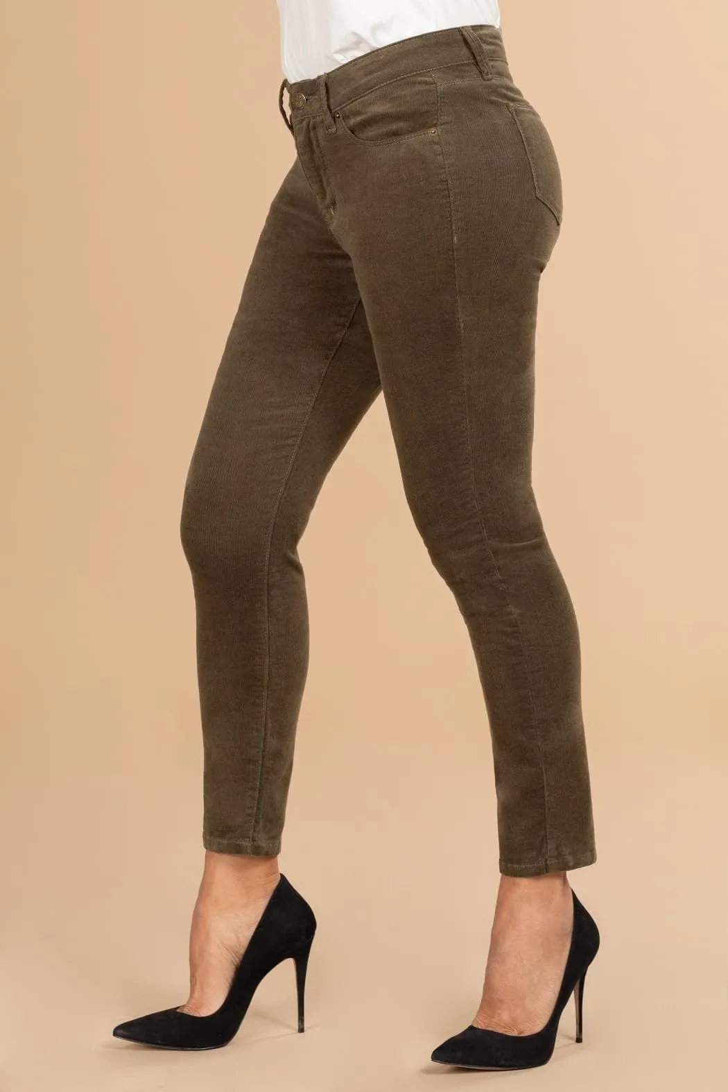 Women's Petite Corduroy Pants