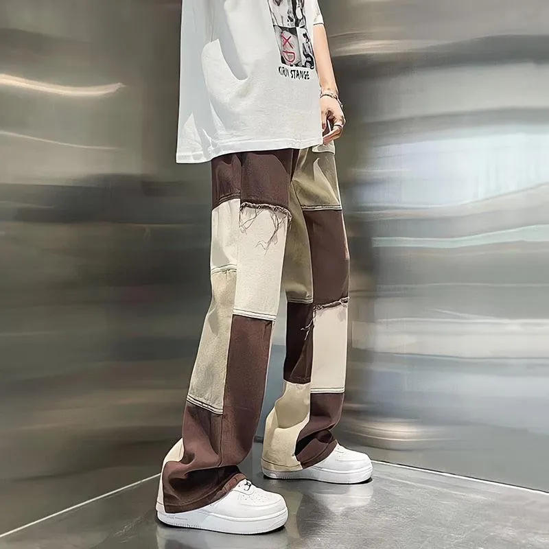 Y2K Patchwork Pants