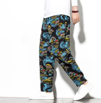 Zongke Japan Style Harem Pants Men Joggers Sweatpants Japanese Streetwear Men Pants Trousers Work Mens Pants 2021 M-5XL